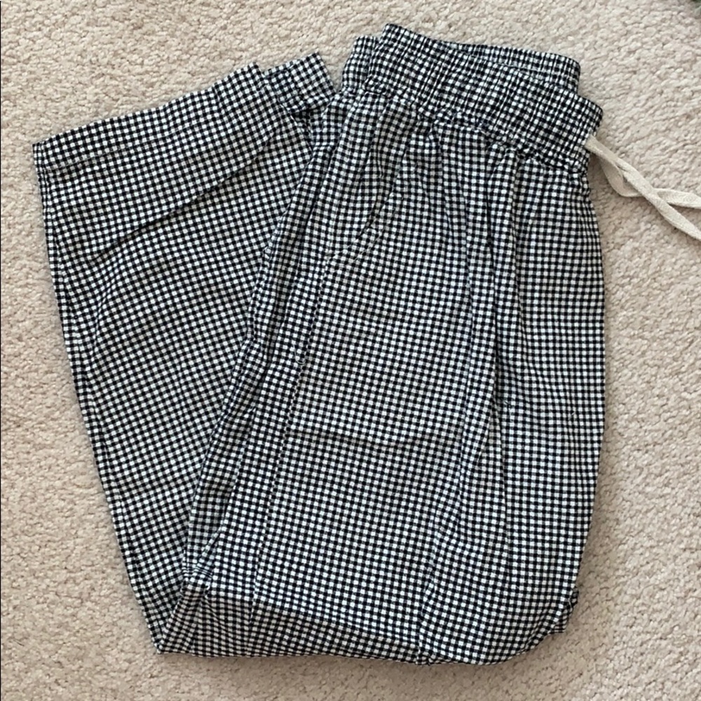 Gingham Pants